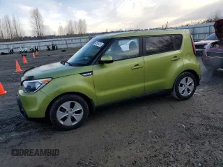 2015 Kia Soul with VIN KNDJN2A22F7805130, listed as a Copart auction lot 84556124 with 67,287 mi miles and Clean Title. Bid and sale history available at carsss.com. Image 1.