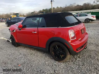 2012 MINI Cooper Convertible S with VIN WMWZP3C5XCT249983, listed as a Copart auction lot 42973745 with 173,814 mi miles and Salvage Title. Bid and sale history available at carsss.com. Image 2.