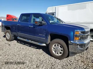 2015 Chevrolet Silverado 3500HD LTZ with VIN 1GC4K0E80FF577143, listed as a Copart auction lot 76626244 with 41,587 mi miles and Salvage Title. Bid and sale history available at carsss.com. Image 4.