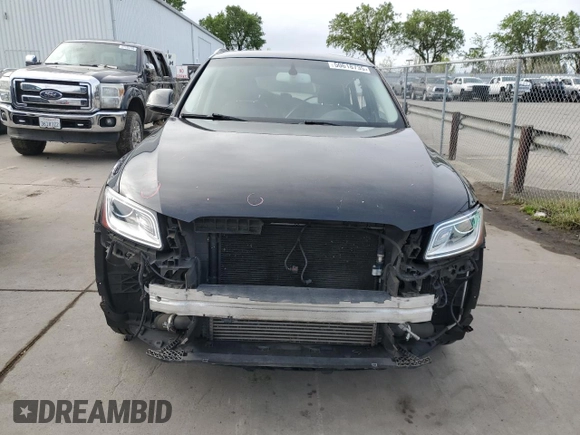 2015 Audi Q5 Premium Plus with VIN WA1LFAFP1FA124152, listed as a Copart auction lot 50618735 with 83,027 mi miles and Salvage Title. Bid and sale history available at carsss.com. Image 5.