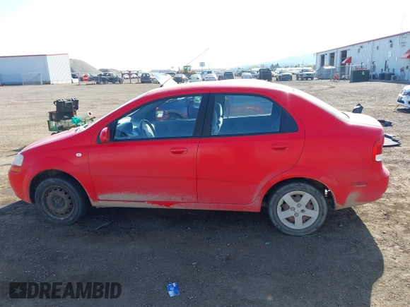 2005 Chevrolet Aveo LS with VIN KL1TD52685B441524, listed as a IAAI auction lot 42111533 with 112,641 mi miles and . Bid and sale history available at DreamBid. Image 15.