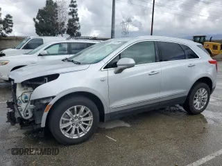 2018 Cadillac XT5 AWD with VIN 1GYKNBRS9JZ219430, listed as a Copart auction lot 48194775 with 59,017 mi miles and Salvage title. Bid and sale history available at DreamBid. Image 1.