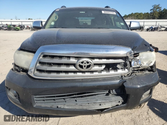 2016 Toyota Sequoia Platinum with VIN 5TDDW5G10GS135028, listed as a Copart auction lot 88005725 with 242,760 mi miles and Salvage Title. Bid and sale history available at carsss.com. Image 5.