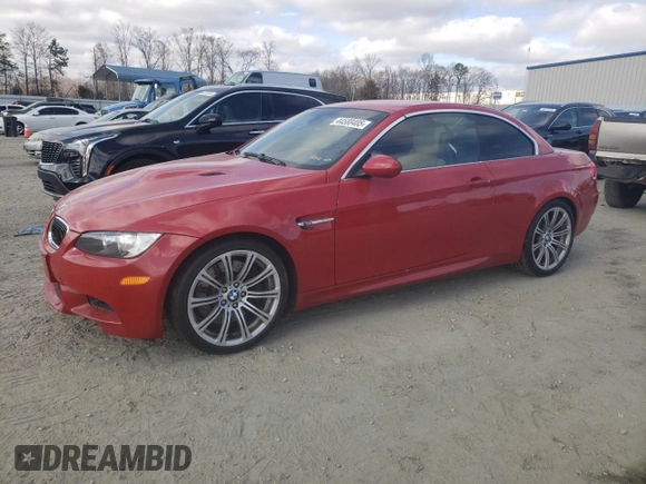 2008 BMW 3 Series M3 with VIN WBSWL93548P330085, listed as a Copart auction lot 44580405 with 91,427 mi miles and Salvage Title. Bid and sale history available at carsss.com. Image 1.