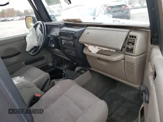 2003 Jeep Wrangler SE with VIN 1J4FA29183P324978, listed as a Copart auction lot 79172464 with Not provided miles and Salvage title. Bid and sale history available at DreamBid. Image 8.