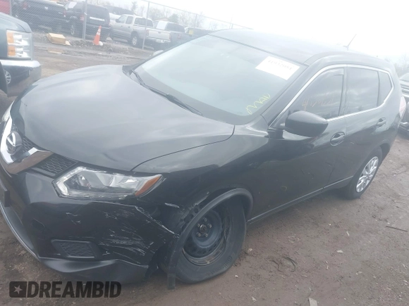 2016 Nissan Rogue SV with VIN KNMAT2MV3GP666185, listed as a IAAI auction lot 41932051 with 48,548 mi miles and . Bid and sale history available at DreamBid. Image 17.