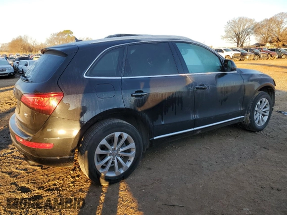 2013 Audi Q5 Premium Plus with VIN WA1LFAFP4DA017349, listed as a Copart auction lot 88310485 with 173,330 mi miles and Salvage Title. Bid and sale history available at carsss.com. Image 3.
