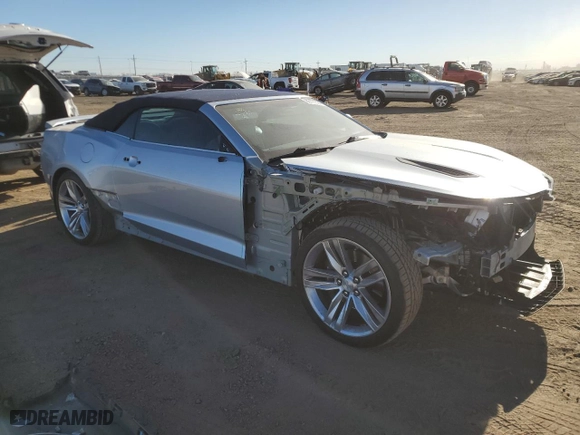 2017 Chevrolet Camaro 2SS with VIN 1G1FH3D70H0160959, listed as a Copart auction lot 86101564 with 45,291 mi miles and Salvage Title. Bid and sale history available at carsss.com. Image 4.