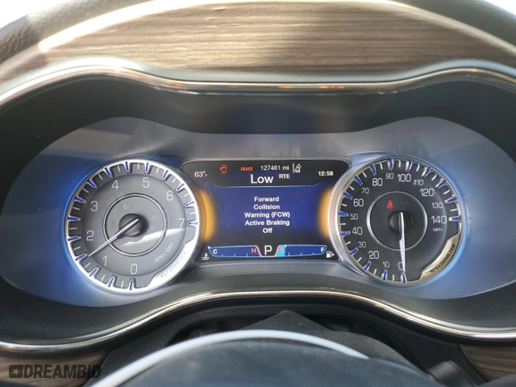 2015 Chrysler 200 C with VIN 1C3CCCEG9FN589416, listed as a Copart auction lot 49173945 with 127,461 mi miles and Salvage Title. Bid and sale history available at carsss.com. Image 9.