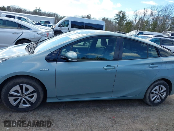 2018 Toyota Prius Two with VIN JTDKBRFU7J3590988, listed as a IAAI auction lot 41876636 with 72,851 mi miles. Bid and sale history available at carsss.com. Image 14.