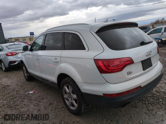 2012 Audi Q7 3.0T Premium with VIN WA1CGAFE0CD008320, listed as a Copart auction lot 84772734 with 126,206 mi miles and Clean Title. Bid and sale history available at carsss.com. Image 2.