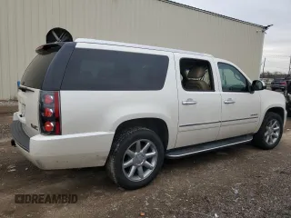 2011 GMC Yukon XL Denali with VIN 1GKS1MEFXBR381269, listed as a Copart auction lot 87637435 with 176,410 mi miles and Salvage Title. Bid and sale history available at carsss.com. Image 3.