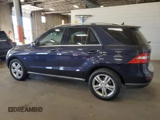 2012 Mercedes-Benz M 350 with VIN 4JGDA5HB4CA022711, listed as a Copart auction lot 56495635 with 99,461 mi miles and Salvage title. Bid and sale history available at DreamBid. Image 2.