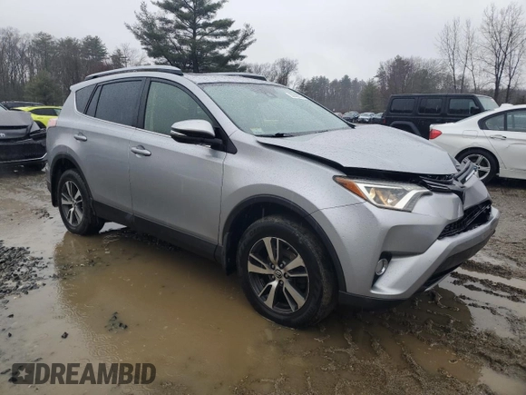 2018 Toyota RAV4 XLE with VIN JTMRFREV2JJ221139, listed as a Copart auction lot 50229375 with 175,597 mi miles and Salvage Title. Bid and sale history available at DreamBid. Image 4.