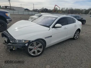 2017 Jaguar XE 25t Premium z VIN SAJAD4BG5HA963722, wystawiony jako Copart lot #52969895 z przebiegiem 126 703 mil mil oraz Czysty tytuł • Clean title. Historia ofert i sprzedaży dostępna na DreamBid. Obrazek 1.
