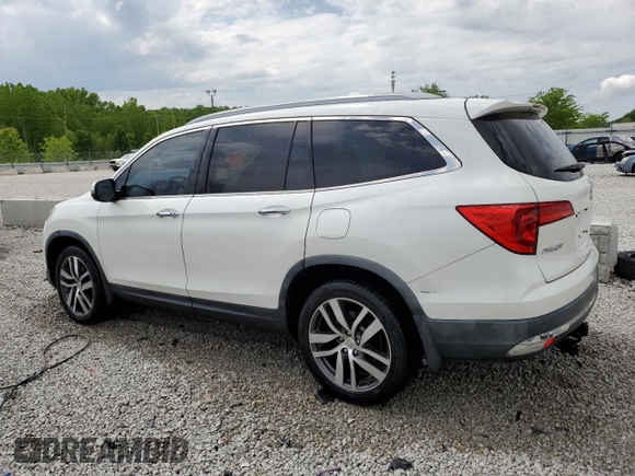 2016 Honda Pilot Touring with VIN 5FNYF6H92GB057531, listed as a Copart auction lot 54354145 with 86,806 mi miles and Salvage Title. Bid and sale history available at DreamBid. Image 2.