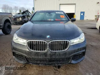 2016 BMW 7 Series 750i xDrive with VIN WBA7B0C56GG527023, listed as a Copart auction lot 46312405 with 66,018 mi miles and Clean title. Bid and sale history available at DreamBid. Image 5.