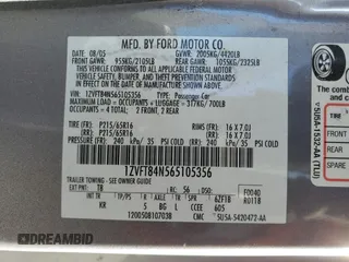 2006 Ford Mustang Standard with VIN 1ZVFT84N565105356, listed as a Copart auction lot 46710375 with 206,472 mi miles and Salvage Title. Bid and sale history available at carsss.com. Image 12.