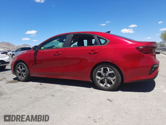 2019 Kia Forte LXS with VIN 3KPF24AD5KE062212, listed as a Copart auction lot 56735895 with 65,805 mi miles and Salvage title. Bid and sale history available at DreamBid. Image 2.