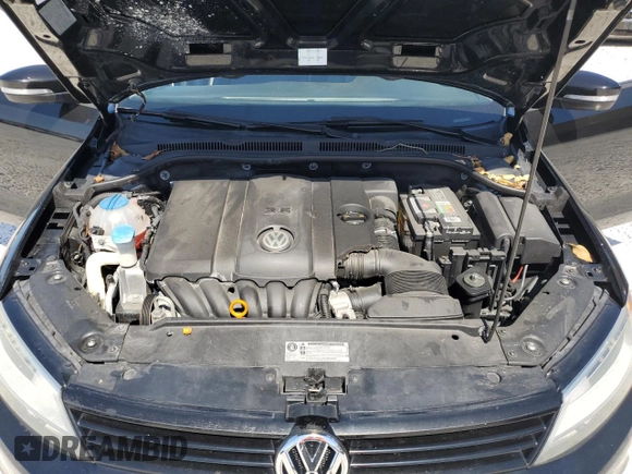 2012 Volkswagen Jetta SE with VIN 3VWDP7AJ4CM316531, listed as a Copart auction lot 54928305 with 164,199 mi miles and Salvage title. Bid and sale history available at DreamBid. Image 11.