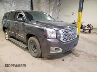 2015 GMC Yukon Denali with VIN 1GKS2CKJ2FR677604, listed as a Copart auction lot 51714505 with 146,648 mi miles and Salvage Title. Bid and sale history available at carsss.com. Image 14.