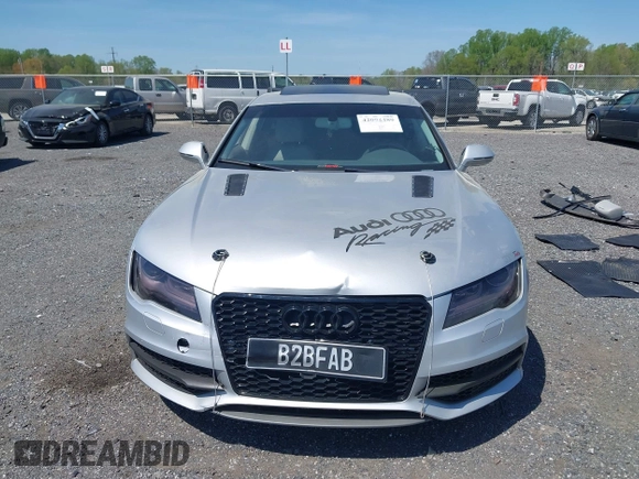 2014 Audi A7 Prestige with VIN WAU2GAFC3EN033481, listed as a IAAI auction lot 42094489 with 93,147 mi miles and . Bid and sale history available at DreamBid. Image 12.