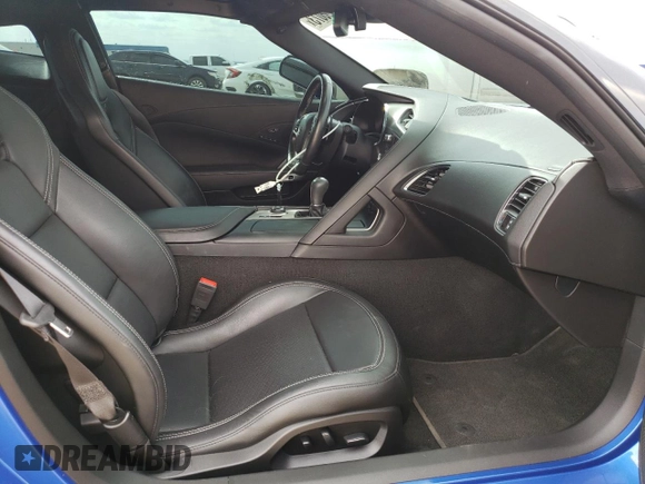 2019 Chevrolet Corvette Z06 2LZ with VIN 1G1YR2D6XK5604656, listed as a Copart auction lot 50536073 with 28,176 mi miles and Salvage Title. Bid and sale history available at carsss.com. Image 10.