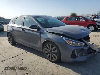 2018 Hyundai Elantra GT Sport with VIN KMHH55LCXJU066293, listed as a Copart auction lot 64654284 with 105,785 mi miles and Salvage Title. Bid and sale history available at carsss.com. Image 4.