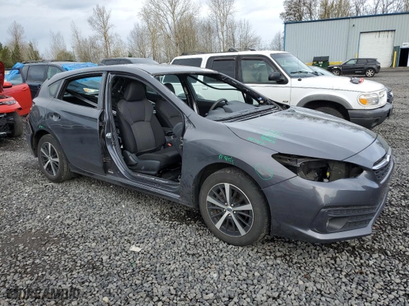 2022 Subaru Impreza Premium with VIN 4S3GTAV69N3725854, listed as a Copart auction lot 50645315 with 43,179 mi miles and Salvage Title. Bid and sale history available at carsss.com. Image 4.
