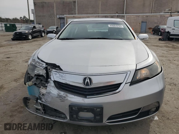 2012 Acura TL Tech Auto with VIN 19UUA8F56CA027249, listed as a Copart auction lot 49884255 with 158,519 mi miles and Salvage Title. Bid and sale history available at carsss.com. Image 5.