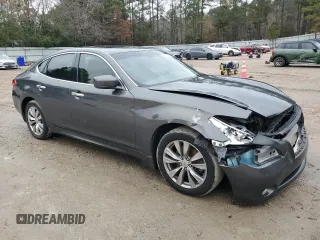2012 Infiniti M37 with VIN JN1BY1AR8CM390754, listed as a Copart auction lot 84196764 with 141,360 mi miles and Salvage Title. Bid and sale history available at carsss.com. Image 4.