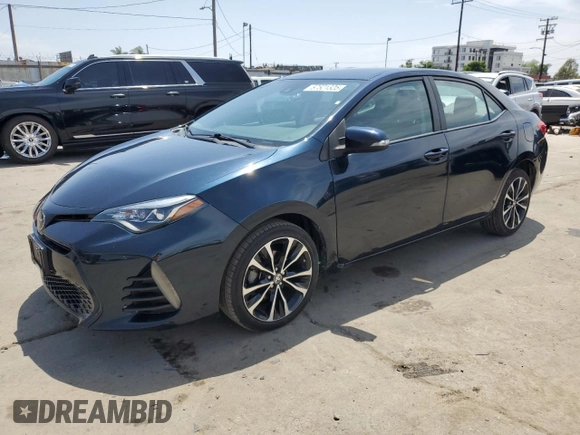 2019 Toyota Corolla L with VIN 2T1BURHE1KC130475, listed as a Copart auction lot 57521325 with 139,033 mi miles and Salvage Title. Bid and sale history available at DreamBid. Image 1.