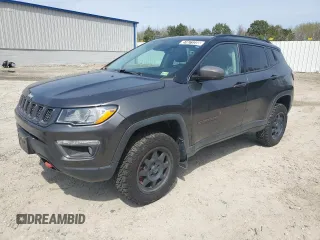 2019 Jeep Compass Trailhawk with VIN 3C4NJDDB9KT668729, listed as a Copart auction lot 51671255 with 116,398 mi miles and Clean Title. Bid and sale history available at DreamBid. Image 1.