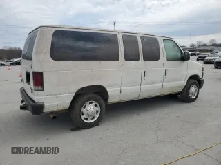 2008 Ford Econoline Passenger XL with VIN 1FBNE31LX8DB53527, listed as a Copart auction lot 47889655 with 194,080 mi miles and Clean Title. Bid and sale history available at carsss.com. Image 3.