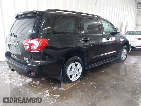 2012 Toyota Sequoia SR5 with VIN 5TDBW5G15CS060344, listed as a IAAI auction lot 41259248 with 160,372 mi miles. Bid and sale history available at carsss.com. Image 4.