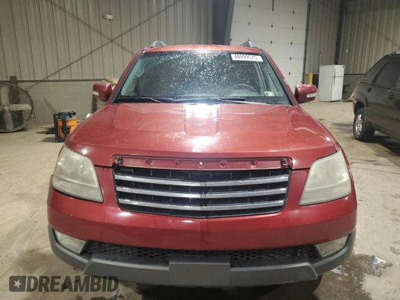 2009 Kia Borrego LX with VIN KNDJH741495034922, listed as a Copart auction lot 48099575 with 198,243 mi miles and Salvage Title. Bid and sale history available at carsss.com. Image 5.
