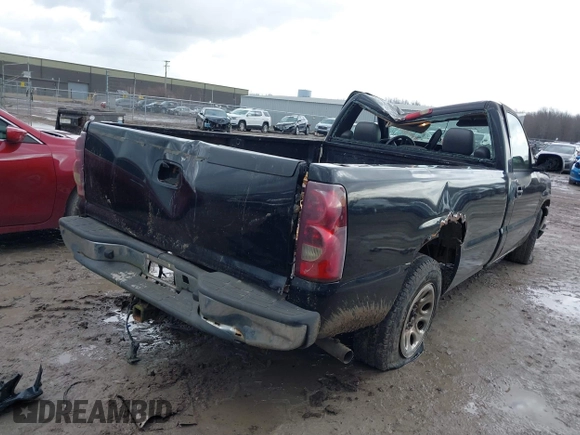 2004 Chevrolet Silverado 1500 Work Truck with VIN 1GCEC14X24Z329861, listed as a IAAI auction lot 41731894 with 137,109 mi miles. Bid and sale history available at carsss.com. Image 4.