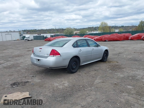 2011 Chevrolet Impala LS Fleet with VIN 2G1WF5EK6B1152140, listed as a IAAI auction lot 42055866 with 89,021 mi miles and . Bid and sale history available at DreamBid. Image 4.