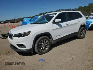 2021 Jeep Cherokee Latitude Lux with VIN 1C4PJLMX1MD211128, listed as a Copart auction lot 48470285 with 46,544 mi miles and Salvage Title. Bid and sale history available at carsss.com. Image 1.
