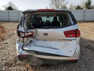 2021 Kia Sedona LX with VIN KNDMB5C1XM6672437, listed as a Copart auction lot 49136685 with 99,787 mi miles and Salvage Title. Bid and sale history available at carsss.com. Image 6.