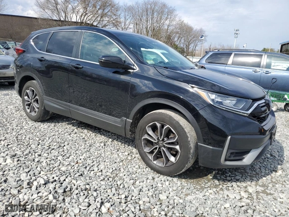 2022 Honda CR-V EX-L with VIN 2HKRW2H85NH630067, listed as a Copart auction lot 53479335 with 72,132 mi miles and Salvage Title. Bid and sale history available at carsss.com. Image 4.