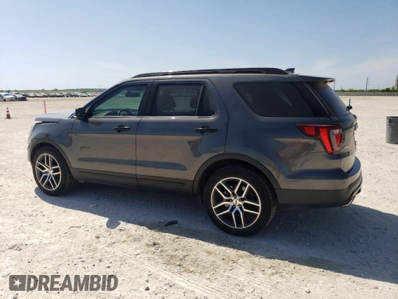 2017 Ford Explorer Sport with VIN 1FM5K8GT5HGE28563, listed as a Copart auction lot 52978425 with 67,200 mi miles and Salvage Title. Bid and sale history available at carsss.com. Image 2.