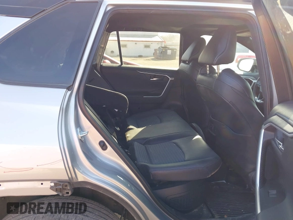 2021 Toyota RAV4 Hybrid XSE with VIN 2T3E6RFV3MW006825, listed as a IAAI auction lot 41787718 with 45,979 mi miles. Bid and sale history available at carsss.com. Image 8.
