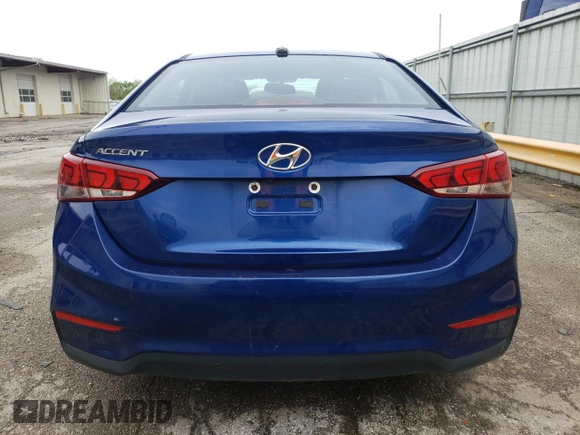 2019 Hyundai Accent Limited with VIN 3KPC34A3XKE059443, listed as a Copart auction lot 52823964 with 44,983 mi miles and Salvage Title. Bid and sale history available at carsss.com. Image 6.