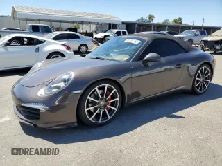 2013 Porsche 911 Carrera S with VIN WP0CB2A98DS155583, listed as a Copart auction lot 65797785 with 44,165 mi miles and Salvage title. Bid and sale history available at DreamBid. Image 1.
