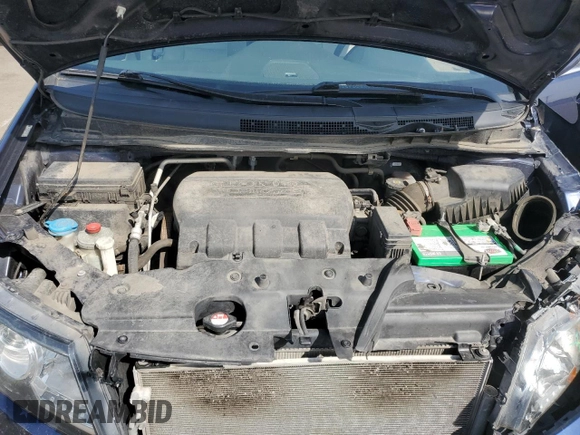 2017 Honda Odyssey EX-L with VIN 5FNRL5H63HB003136, listed as a Copart auction lot 54723185 with 183,321 mi miles and Salvage Title. Bid and sale history available at DreamBid. Image 12.