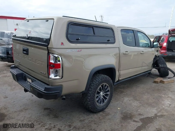 2021 Chevrolet Colorado 4WD ZR2 with VIN 1GCGTEEN2M1289583, listed as a IAAI auction lot 41571228 with 26,783 mi miles. Bid and sale history available at carsss.com. Image 4.