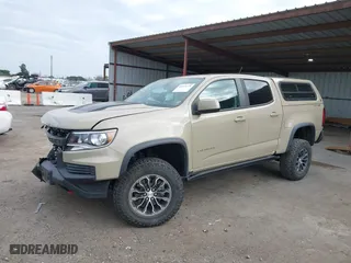 2021 Chevrolet Colorado 4WD ZR2 with VIN 1GCGTEEN2M1289583, listed as a IAAI auction lot 41571228 with 26,783 mi miles. Bid and sale history available at carsss.com. Image 17.