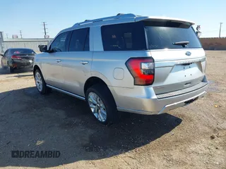 2018 Ford Expedition Platinum with VIN 1FMJU1MTXJEA21795, listed as a IAAI auction lot 42051613 with 90,922 mi miles and . Bid and sale history available at DreamBid. Image 3.