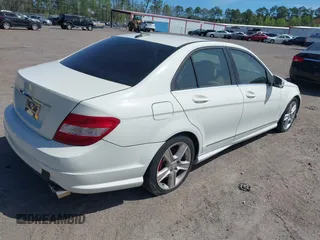 2011 Mercedes-Benz C-Class C 300 Sport with VIN WDDGF5EB1BA468679, listed as a IAAI auction lot 41876129 with 120,359 mi miles. Bid and sale history available at carsss.com. Image 4.